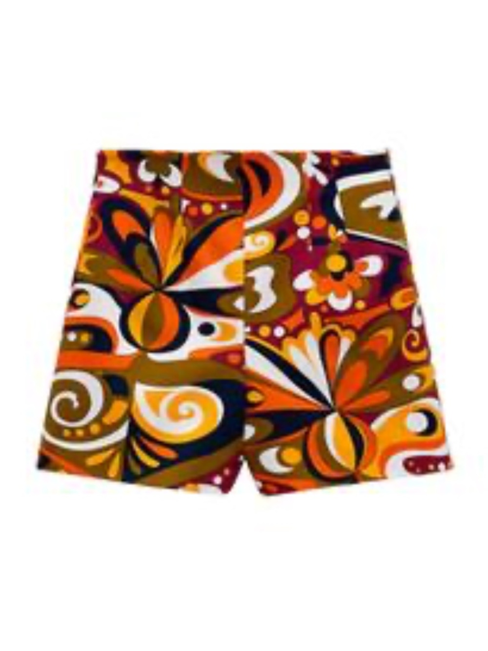 ZARA Flower High Waisted Shorts